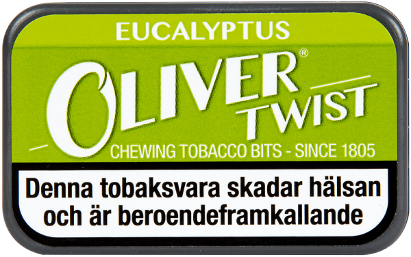 Oliver Twist tuggtobak Eucalyptus