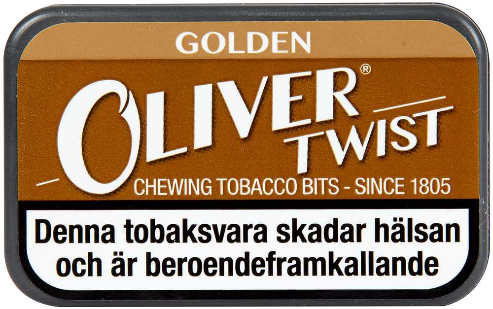 Oliver Twist tugggtobak Golden ren tobak smak