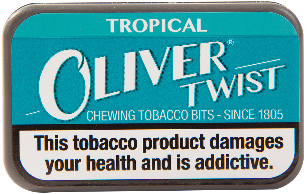 Oliver Twist chewing tobacco bits Tropical United Kingdom
